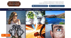 Desktop Screenshot of junctionoptometrists.com